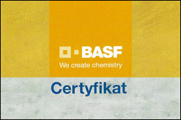 Certyfikat BASF