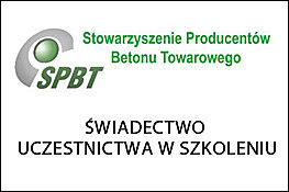 Certyfikat SPBT